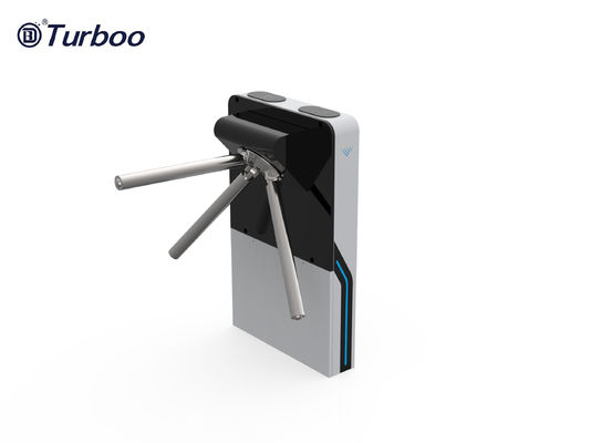 Vollautomatische Fußgänger-Zugriffskontrolle Turnstile Gate Kaltwalzstahl mit Lackierung 1,5 mm Dicke