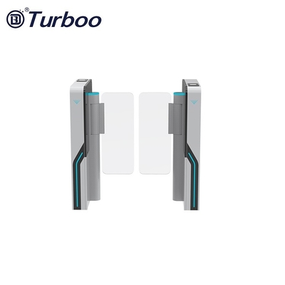kaufen Schnelle Geschwindigkeits-Tor-Drehkreuz Wing Barrier Swing Turnstile Gates mit RFID-Gesichtserkennung online manufacture