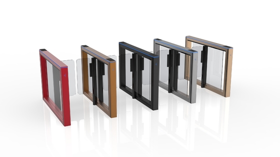 kaufen AC100-240V Speed ​​Gate Drehkreuz Bürogebäude Optisches Geschwindigkeitssperrentor online manufacture