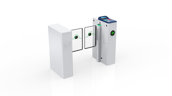kaufen LED-Anzeige Schwenkbarriere Tor Geschwindigkeit Tor Drehscheibe mit RFID / Gesichtserkennung online manufacture