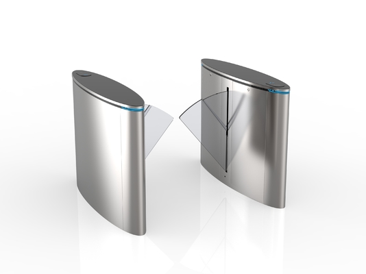 kaufen Teleskopische Acryl-Flap-Barriere Turnstile Gate Zugangskontrollsysteme mit elegantem Design online manufacture