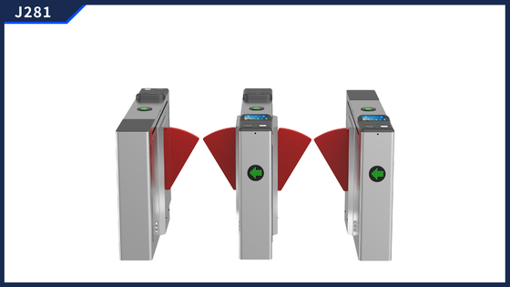 kaufen Flap Turnstile Gate J281 Professionelles ODM/OEM-Fähigkeitssystem Software-Management online manufacture