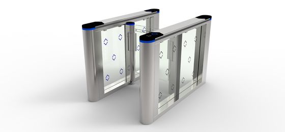 kaufen 600mm Durchlauf-Breiten-Schwingen-Sperren-Drehkreuz-Tor-automatische Schlag-Karten-Zugriffskontrolle online manufacture