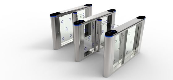 kaufen 600mm Breiten-Büro-Eingangs-Tor-Glasdrehkreuz-Tor mit Kartenleser online manufacture