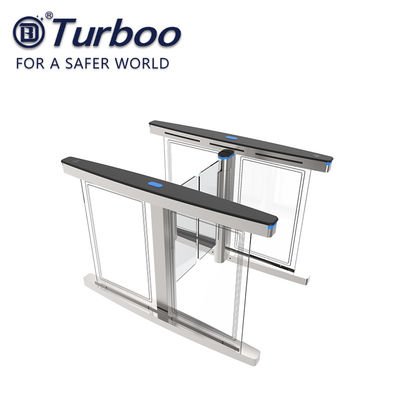 kaufen Automatisches Zugriffskontrolldrehkreuz-Tor-transparenter Acrylarm mit gebürstetem Servomotor online manufacture