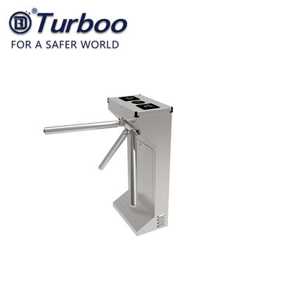 kaufen Des Edelstahl-RFID Zugriffskontrolle Fingerabdruck-Sicherheits-Stativ-Drehkreuz-des Tor-100-240V online manufacture