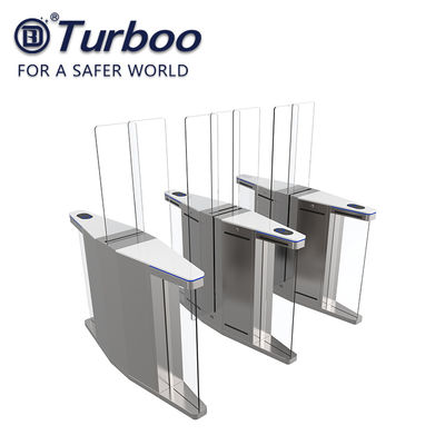 kaufen Schiebebarriere Zugangssteuerung Turnstile Gate mit 9 Paaren von Infrarot-Sensor online manufacture
