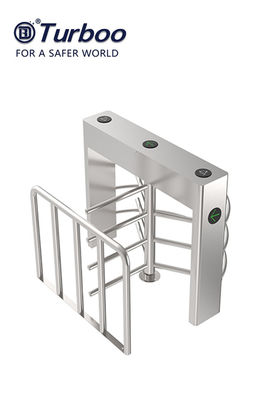 kaufen Zugriffskontrollhalbhohes Drehkreuz/SUS 304 rostfreies Sicherheits-Drehkreuz online manufacture