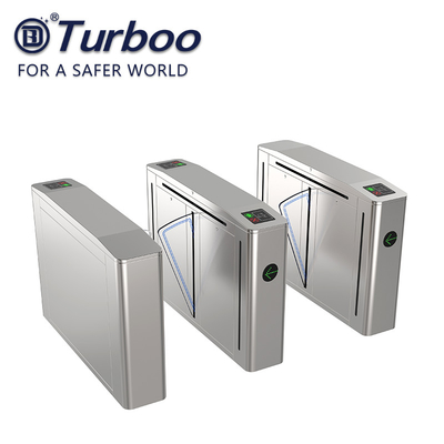kaufen 1,5 mm Edelstahl hoch integrierte Geschwindigkeit Klappe Barriere Tor 5 Paare von Infrarot-Sensoren online manufacture