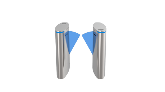 Brushed Access Controller Flap Barrier Gate mit 2,0 mm Oberdeckung 0,8 mm SUS304 Schrank