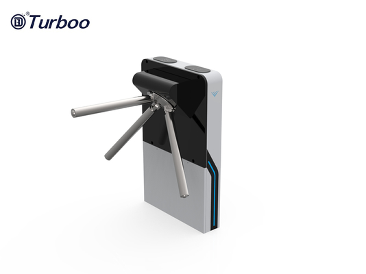 Vollautomatische Fußgänger-Zugriffskontrolle Turnstile Gate Kaltwalzstahl mit Lackierung 1,5 mm Dicke