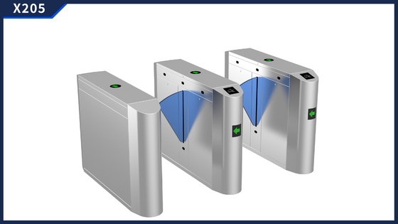 Blau Acryl SUS304 Edelstahl Sicherheitsklappen Barriere Tor RFID IC ID CARD Zugangskontrollsystem