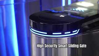 A602 Buildings Hotel Smart Access Control Hochsicherheits-Schiebetor für Fußgänger