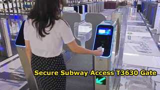 Neues Produkt T3630 Fußgängerzugangskontrolle für Metro-U-Bahn-Swiping-Ticket RFID
